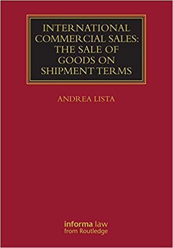International Commercial Sales: The Sale of Goods on Shipment Terms - Orginal Pdf